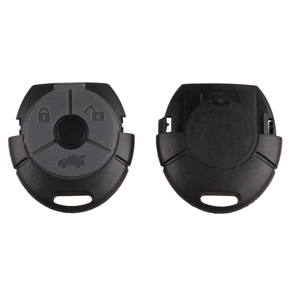 Funda de Mando a Distancia de Goma con 3 Botones Compatible con Rover 25 35 ZS ZR ZT Pack de 2