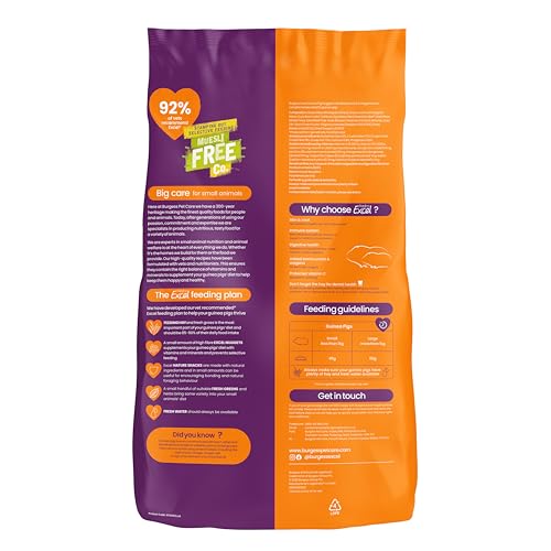Excel Burgess Nuggets para Cobayas 10 kg miniatura 2