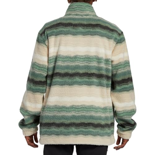 Billabong Boundary Mock Neck Sweater - Men's, Matcha, S4