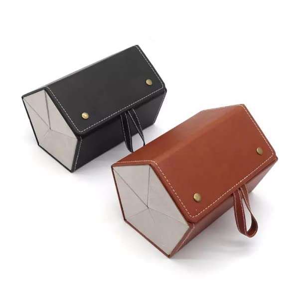 sajag Sunglasses Organizer With 5 Slots, Travel Glasses Case Storage Portable Sunglasses Storage Case Bag Foldable Eyeglasses Holder Box Eyewear Display Containers For Women Men, Complexion-picture-4