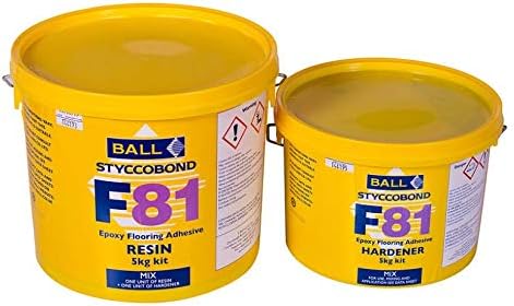 F BALL - F81 - Two Part Epoxy Indoor/Outdoor Adhesive (5kg)