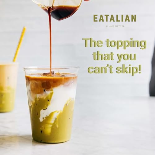 EATALIAN by AMZ BETTER Pistachio Flavoured Topping, Sweet Protein Cream in 17.63 oz/ 500g Squeezer, Made in Italy, Pistachio Sauce Ideal for Decorating Ice Cream, Desserts and Dubai Chocolate - image 7