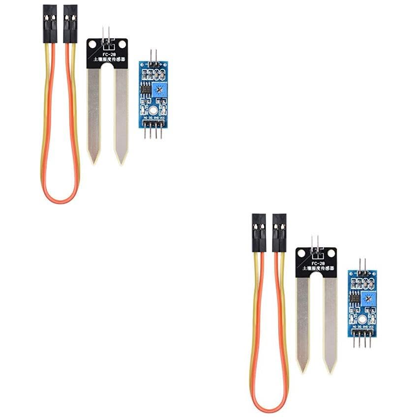 (2 pc) Pro3D Soil Moisture Meter, Soil Humidity Sensor, Water Sensor, Soil Hygrometer for Ardunio-image-37