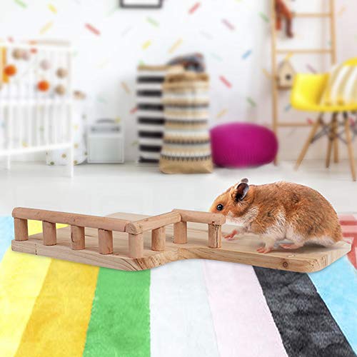 Image of Bird Wood Perch Platform, Wooden Parrot Cage Stand Shelf Rectangle Hamster Small Animals Playground Parakeet Cockatiel Rat Hamster Guinea Pig Conure Mouse Chinchillas Finch Canary Budgie Lovebirds | Rectangle Hamster Small Animals Parakeet Cockatiel Rat Guinea Pig Conure Mouse Chinchillas Finch Canary Budgie Lovebirds
