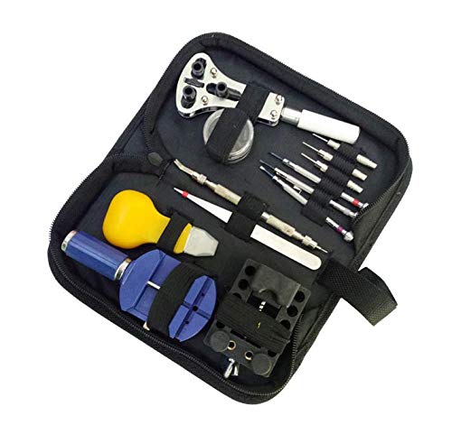 FixtureDisplays® 13-Piece Watch Repair Tool Kit 16852-NPF