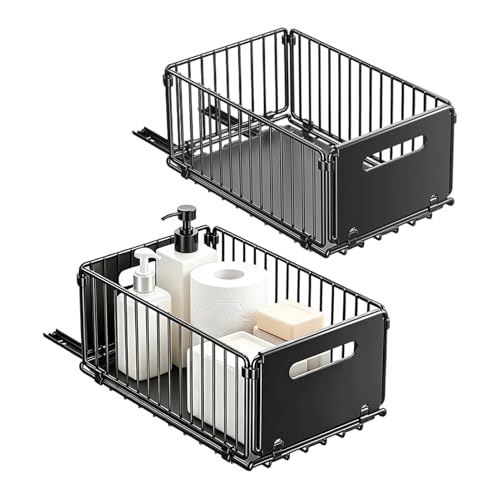 Organisateur amovible de cuisine pour tiroirs coulissants et armoire encombrée