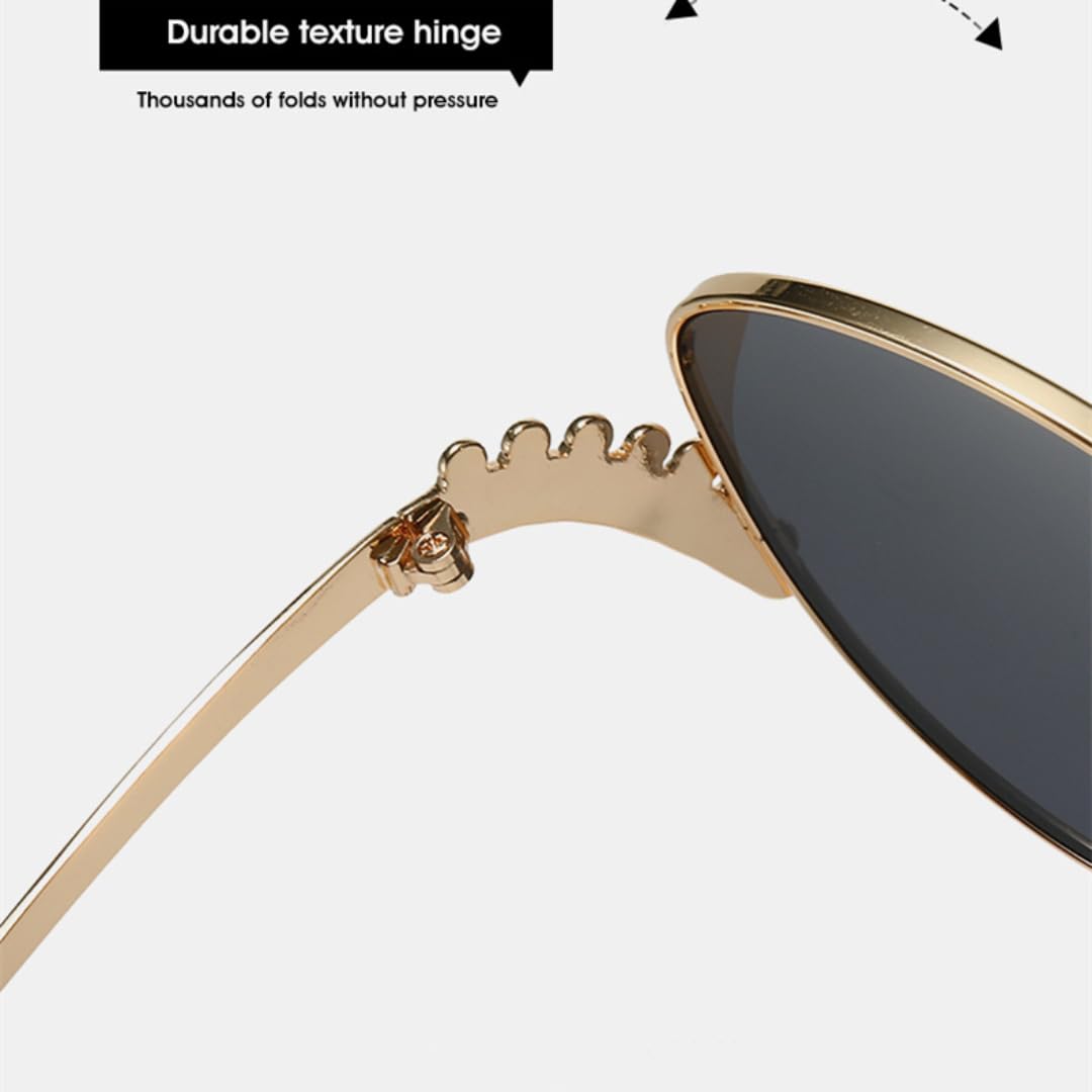 Gafas de sol de lujo con degradado para mujer, modernas y con protección UV400 para hombre.