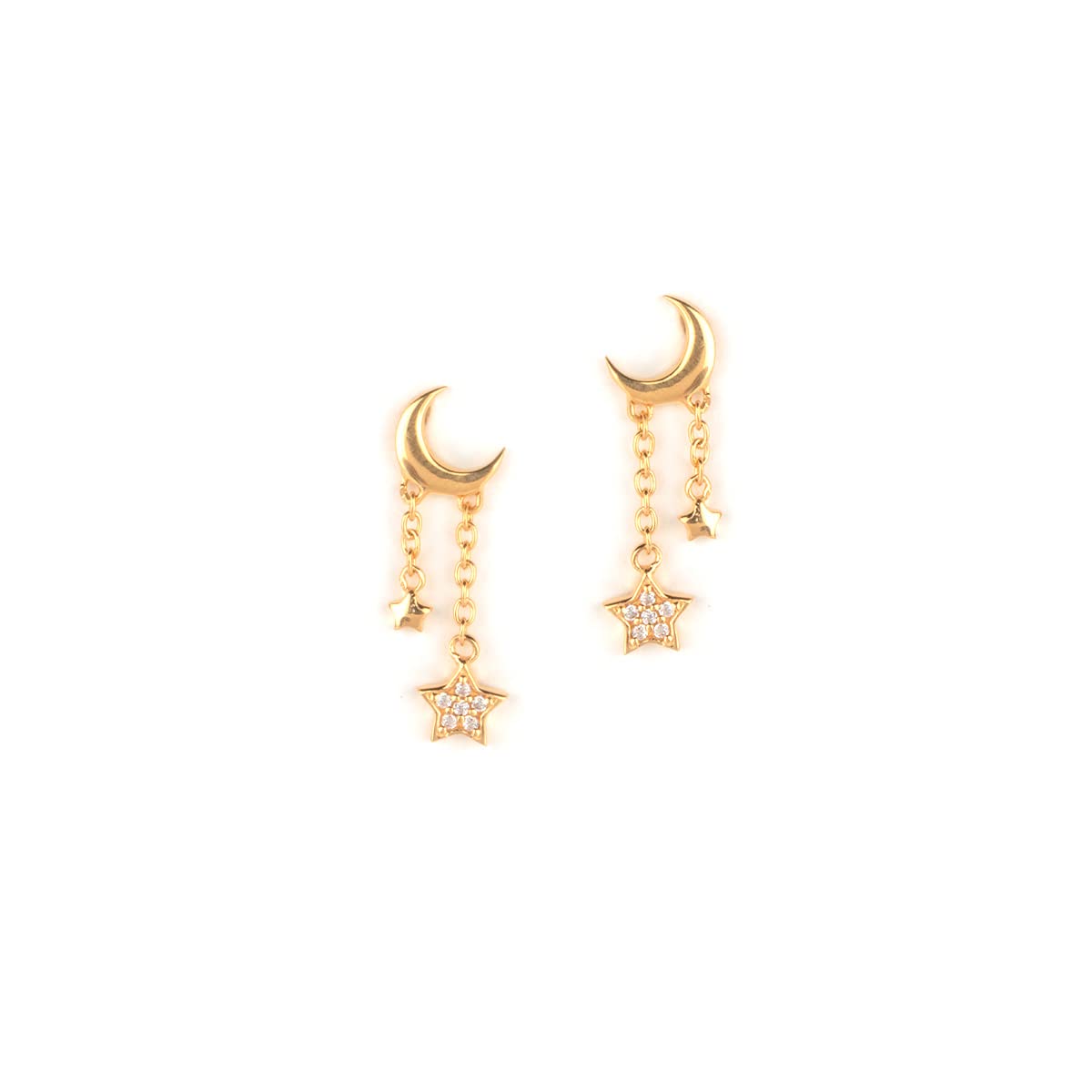 Shaya Women By Caratlane Magic In The Milky Way Earrings In Gold Plated 925 Silver (B09Z8B47LT) Amazon Price History, Amazon Price Tracker