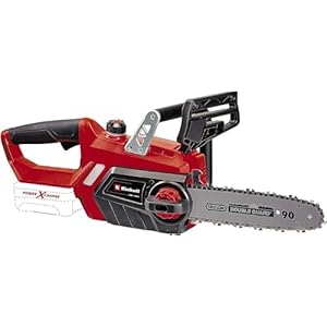Einhell Accu Kettingzaag GE-LC 18 Li-Solo Power X-Change (Li-Ion, 18 V, 25 cm zwaardlengte, 23 cm snijlengte, terugslagbescherming, kettingvangbout, zonder accu en lader), meerkleurig