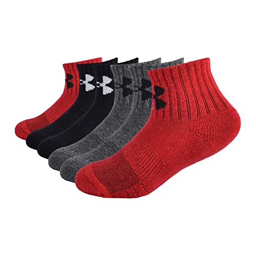 Image of Under Armour boys Multi Pack Quarter Sock