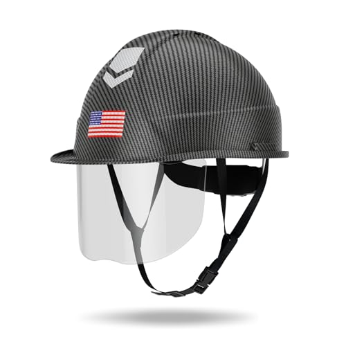 Reflective Safety Hard Hat with Visor