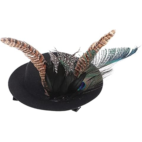 Minkissy Vintage Fascinator Hair Clip Cover