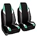 FH Group FB133MINT102 Supreme Modernistic Mint Bucket Seat Covers
