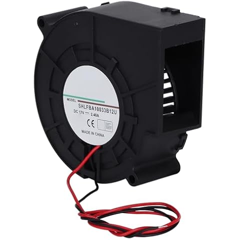 Centrifugal Turbo Blower Cooling Fan 12V 2.4A Cover