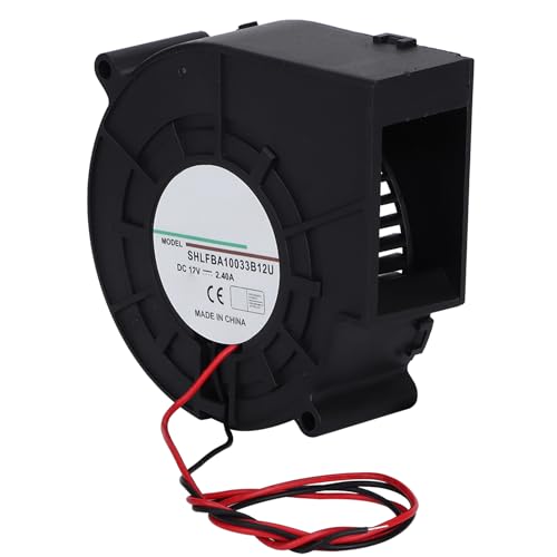 Ventilador de enfriamiento centrífugo de turboalimentador de doble bola Ventilador de alto volumen de aire y horno de alta velocidad Ventilador de enfriamiento de turbina de aire para picnic Equipo