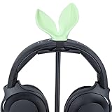 BeamTeam3D Sprout for Headphones - Adorable Plant Headphone Attachment with Self Fastener - Kawaii Sprout for Gamers and Streamers (Pastel Green)