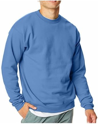 Hanes Mens EcoSmart Sweatshirt, Crewneck