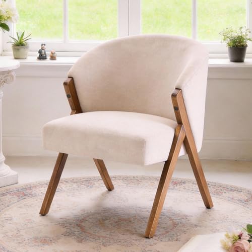 Sillón Barrel Plegable Beige miniatura 1