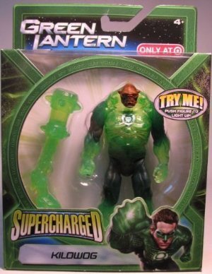 Green Lantern Supercharged - Kilowog 5 inch