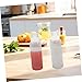 UTHCLO 2piezas Vinagrera De Plástico Flexible Botellas De Ketchup Transparentes Dispensadores De Mostaza Prueba De Fugas Para Condimentos Salsas Barbacoas Parrillas Manualidades Imagen de UTHCLO 2piezas Vinagrera De Plástico Flexible Botellas De Ketchup Transparentes Dispensadores De Mostaza Prueba De Fugas Para Condimentos Salsas Barbacoas Parrillas Manualidades