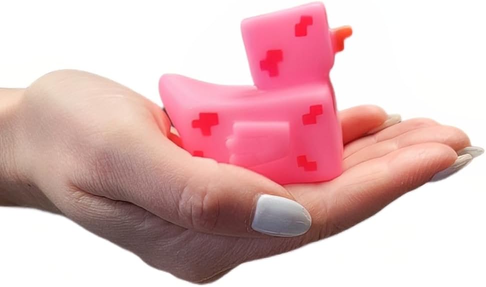 Rhode Island Novelty 2" Pixelated Rubber Duckies image 5