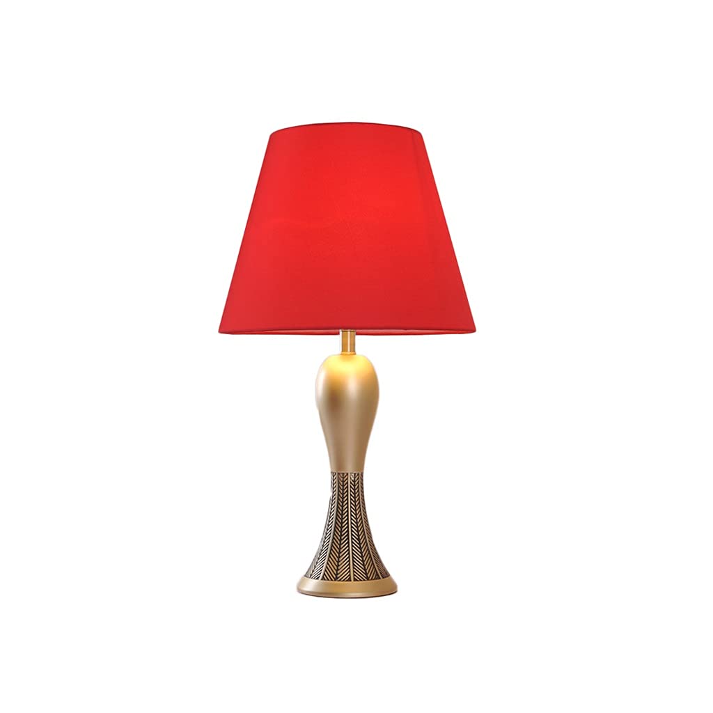 Lámpara de mesa Lampada da tavolo Semplice lampada da comodino in metallo creativo decorazione della casa lampade da comodo adatta for soggiorno, camera da letto dormitorio y sala de estar