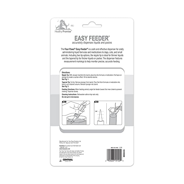 Four paws healthy promise easy feeder pet feeding syringe - image 8