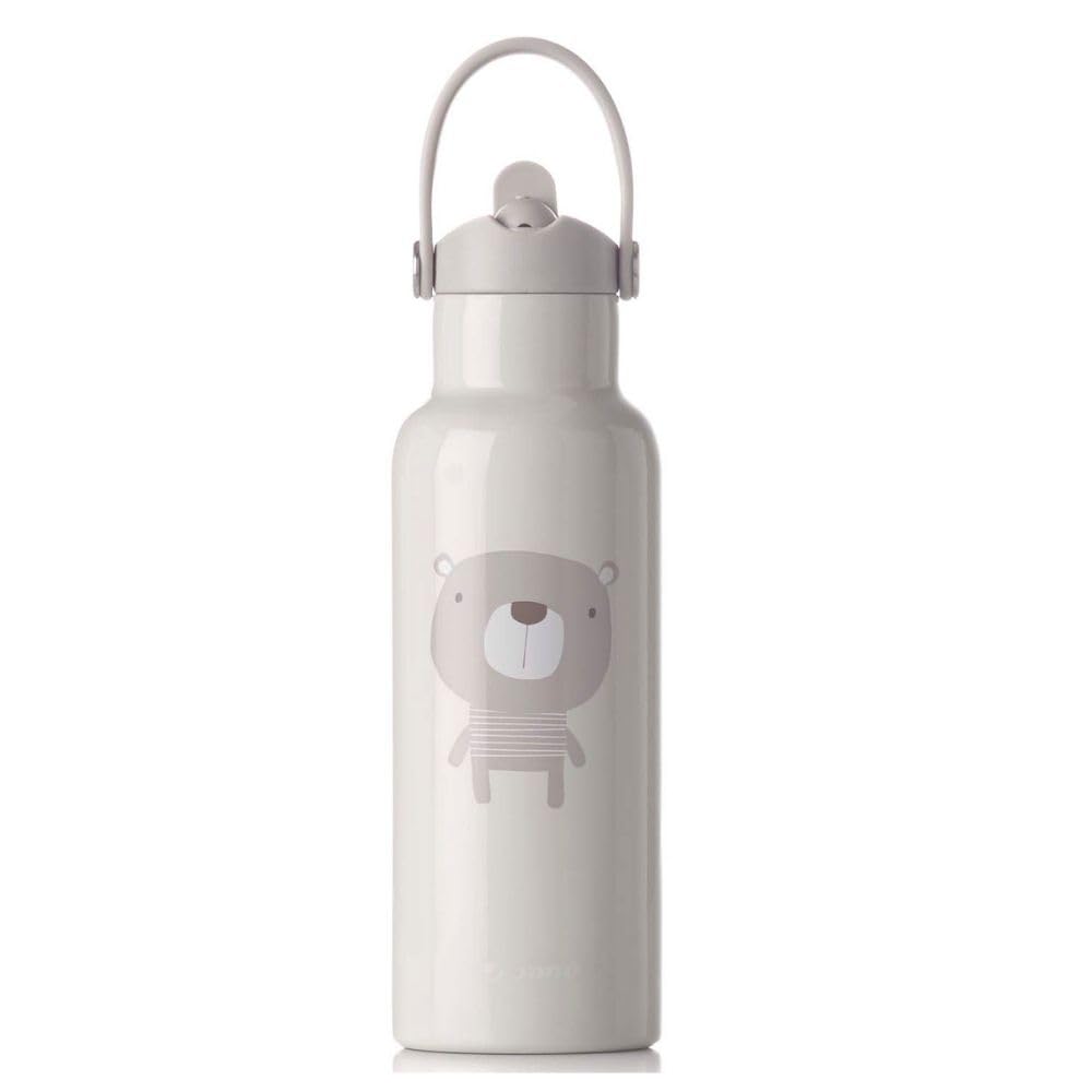 Jané Termo Acero Inoxidable 500 ml, Mantiene 24h Frío y 12h Calor, Recubrimiento Interior Cerámico, Libre BPA, Beige