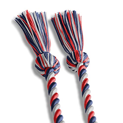 Image of Endea Graduation Single Honor Cord Three-Color (Navy Blue /Red /White)