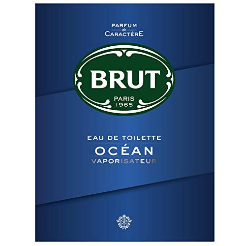 BRUT - Eau De Toilette Vaporisateur Océans 100Ml - Lot De 3 - livraison offerte