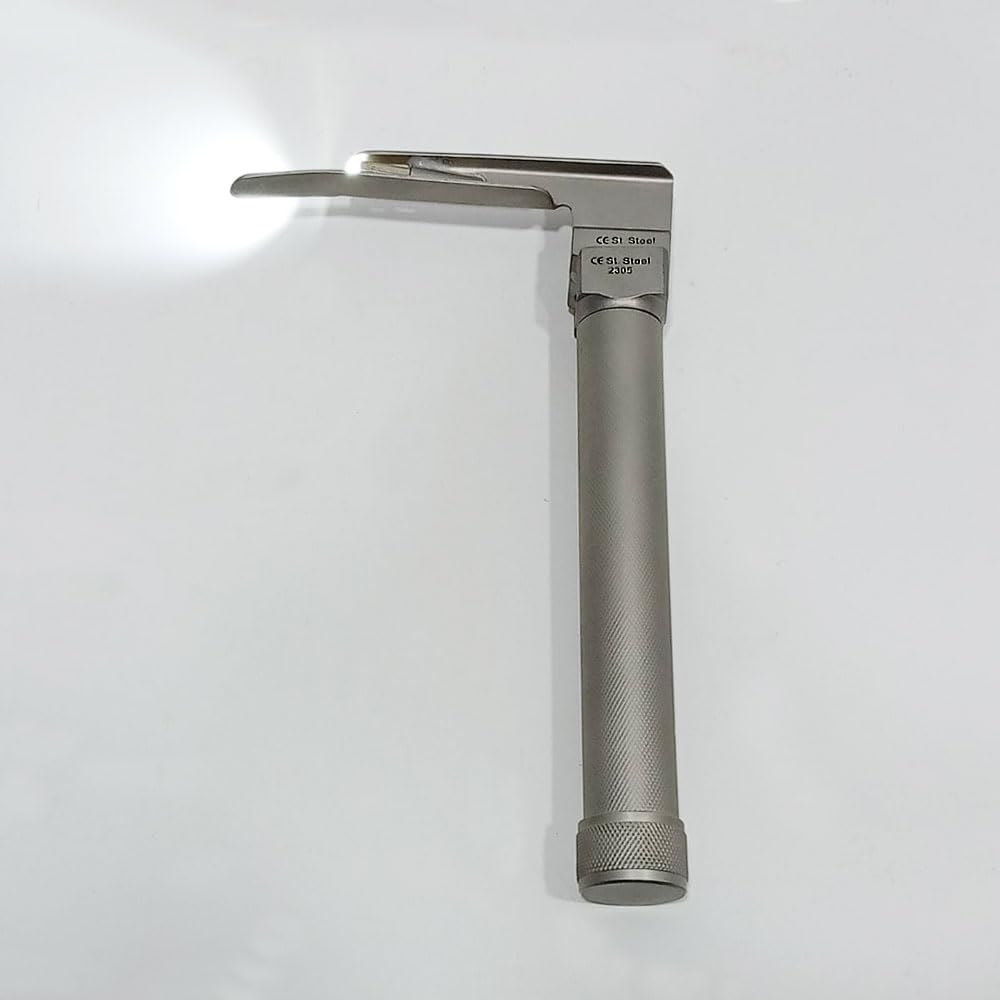 DESCO LED Laryngoscope Set with Infant/Pediatric Miller 00, 0 and 1 Type Blade - Image 4 thumbnail