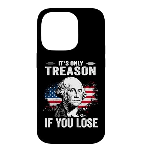 Vintage 4th Of July Its Only Treason If You Lose �X�}�z�P�[�X iPhone 14 Pro �p