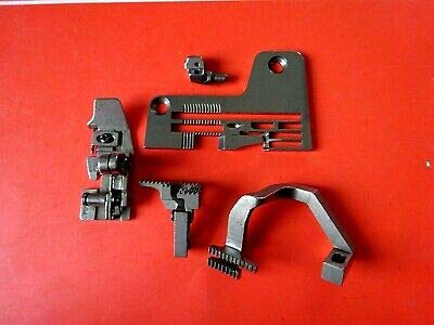 XinDinG Gauge Set for Industrial Over Lock Machine Includes (204367/208219/208066/P504/208909) for 5 Thread Suitable for Model M700, Silver