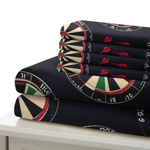 Housse de couette résistante cycliste King en microfibre douce et anti-plis