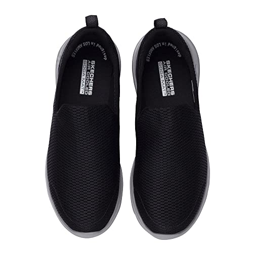 Tênis Go Walk Max, Skechers, Masculino, Preto / Cinza Escuro, 41