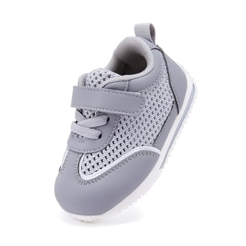 Image of BMCiTYBM Baby Boy Girl Shoes Breathable Mesh Walking Shoes Lightweight Non-Slip Sneakers Infant First Walkers 6 9 12 18 24 Month