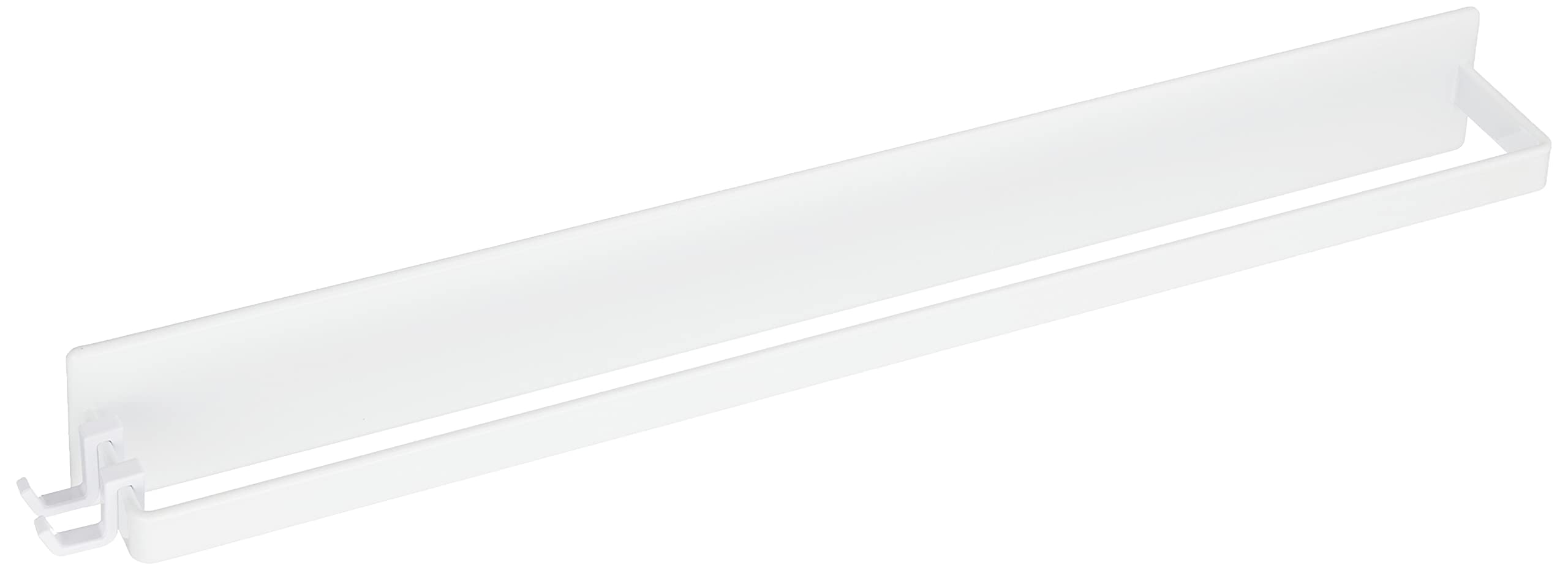 Yamazaki Industries 4596 Magnetic Bathroom Towel Hanger, Wide, White, Approx. W 15.7 x D 1.8 x H 2.0 inches (40 x 4.5 x 5 cm), Tower, Towel Hanger, Hanger