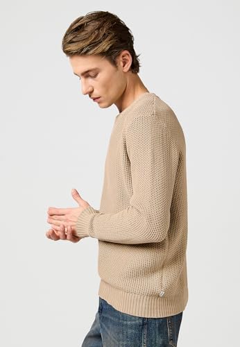 Sweat-shirt homme Wrangler à col rond classique en coton pour un style casual quotidien