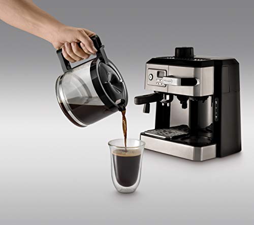De'longhi Bco330T Coffee, Espresso, Cappuccino Machine, 24" X 14" X 14", Black/Stainless Steel #TOP6