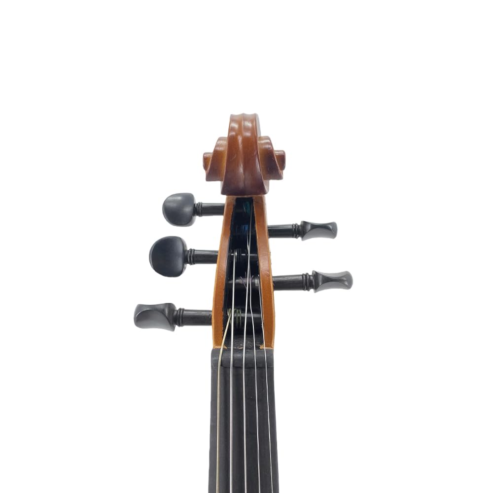 Yinfente Alto acoustique à 5 cordes de 40,6 cm pour étudiants, débutants, instrument d'alto complet professionnel fabriqué à la main avec étui, archet du Brésil, chiffon de nettoyage, chevalet, cordes