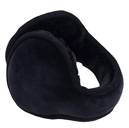 RYZGOJV Winter Outdoor Earmuff Foldable Earmuff Plush Lined Warm Earmuff B02