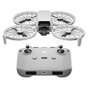 DJI Flip, Drohne mit Kamera 4k Erwachsene, Mini Drohne mit Kamera,