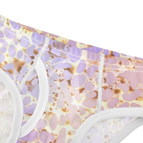 KLL Holographic Leopard Print on Gradient Copper Baby Boys Cotton Underwear Cute Children Undies4
