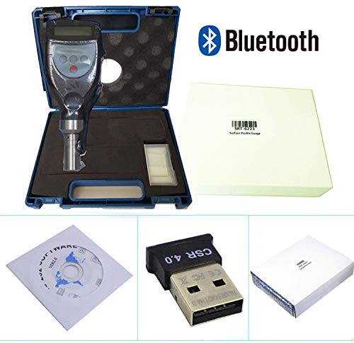 VTSYIQI Roughness Tester Portable Surface Roughness Gauge Surface Profile Gauge