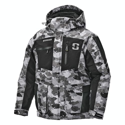 Striker Men’s Climate 3-in-1 Insulated, Waterproof Ice Fishing Jacket with Sureflote Flotation Technology3