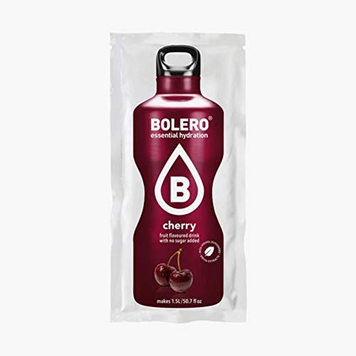 Bolero Drink Bebida Instantánea en Polvo Cereza (paquete de 24) sin azúcar