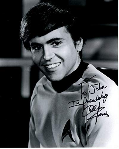 WALTER KOENIG Autographed Signed STAR TREK CHEKOV Photograph - To John