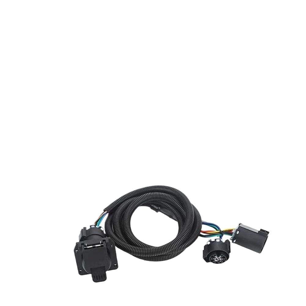 7-Foot 7-Pin Trailer Wiring Harness Extension Compatible with Ram Trucks