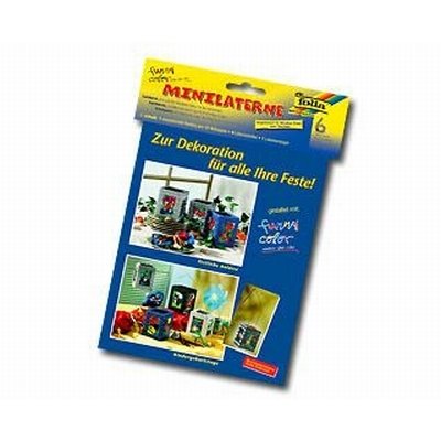 Ursus 1400055 - Window Color Laternenpackung grün viereckig, Laternenbastelset, Sankt Martin Laternen Martinslaternen basteln mit Kindern