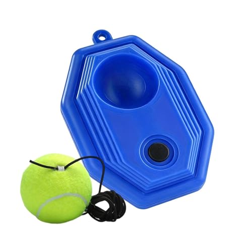 GTFYUDGH Équipement d'Entraînement de Tennis - Dispositif d'exercice à pour balles en Solo - Pratique de au Tennis,pour Adultes débutants, à Domicile, Jardin, intérieur, extérieur, Terrain,